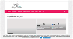 Desktop Screenshot of nageldesign-magazin.com